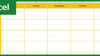 子供の帰宅後・放課後の勉強・予定のスケジュール表（Excel）無料テンプレート「01084」を使ってタスク管理！
