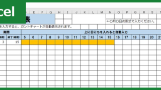 シフト表（Excel）無料テンプレート「00001」は簡単シンプルに文書作成が出来て有用！